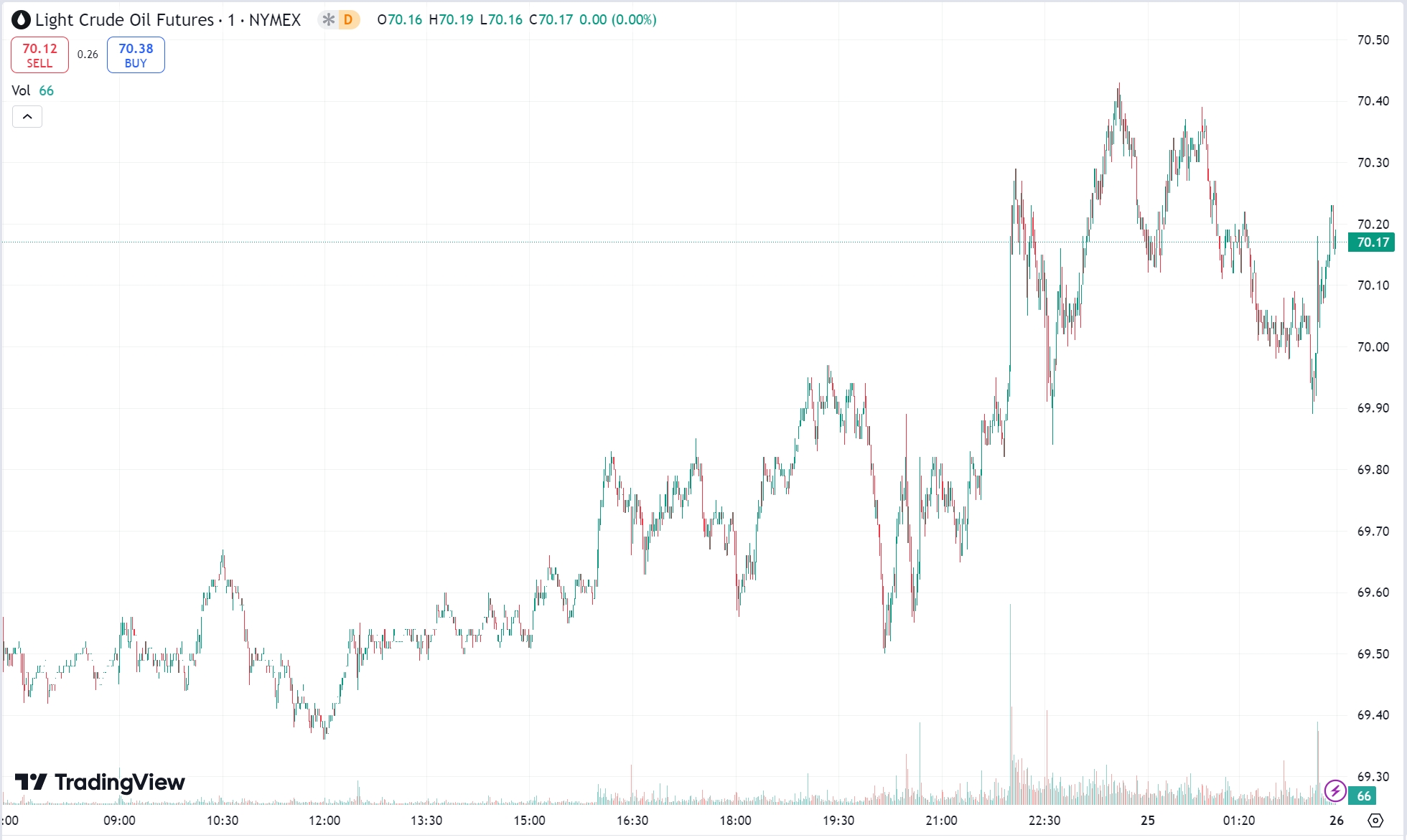 Christmas Eve: Gold Trades in a Narrow Range, Crude Oil Rebounds